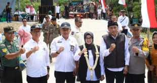 Bupati Blitar Resmikan Sabo Dam Kali Bentak di Panggungrejo